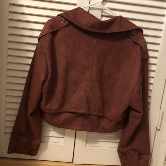 NWT Forever 21 Long Sleeve Short Jacket in “Maple” - Picture 2 of 4